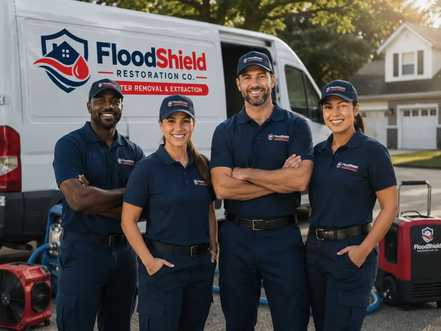 Flood Damage Restoration company in Sardinia, OH