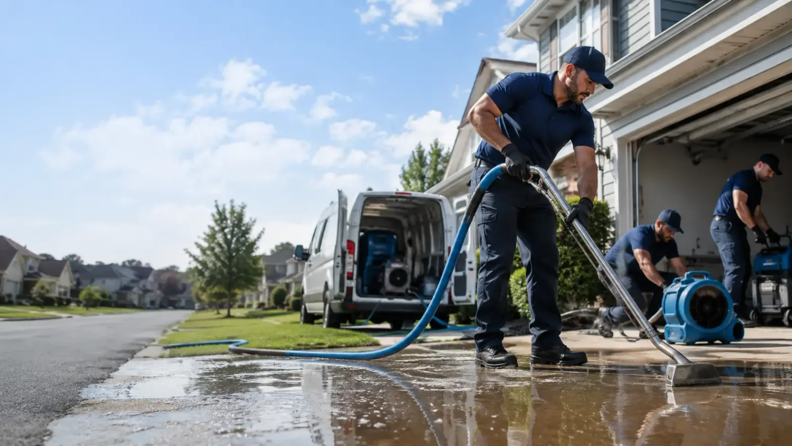 Flood Damage Restoration in Sardinia, OH
